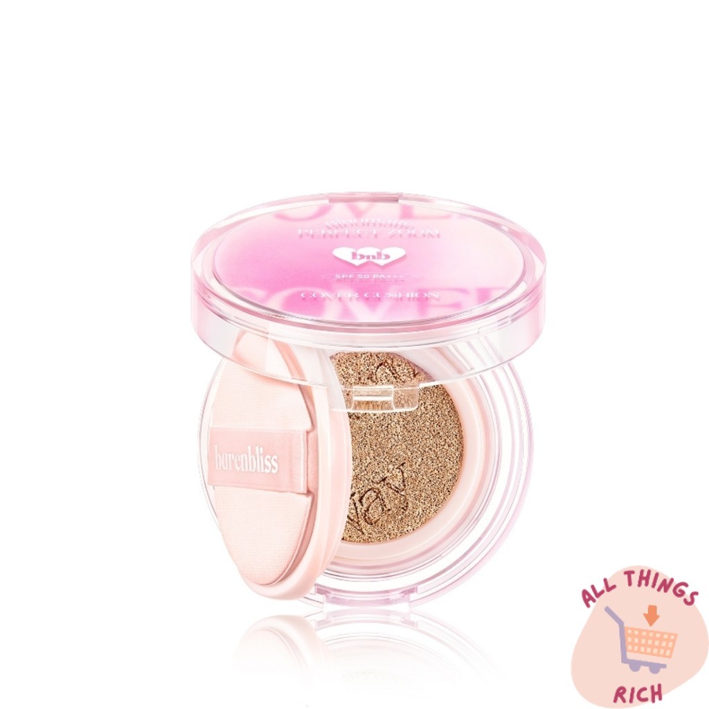 bnb barenbliss bloomatte perfect zoom cover cushion คุชชั่น เนื้อบางเบา ปกปิดดี กันน้ำ คุมมันยาวนาน