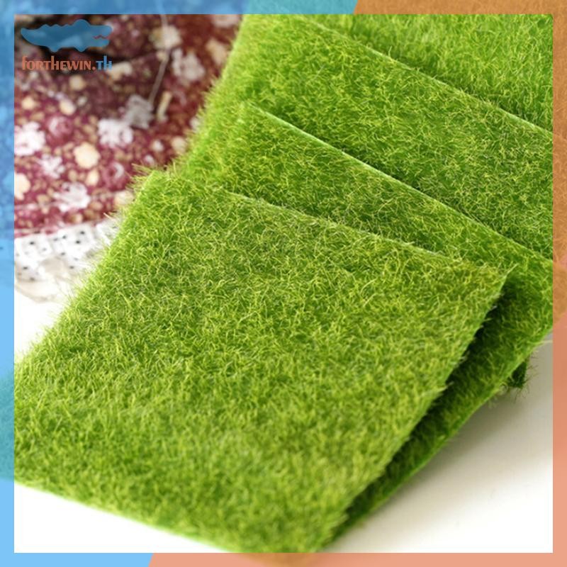 เครื่องประดับสนามหญ้าสำหรับdollhouse งานฝีมือ DIY แบบLichen