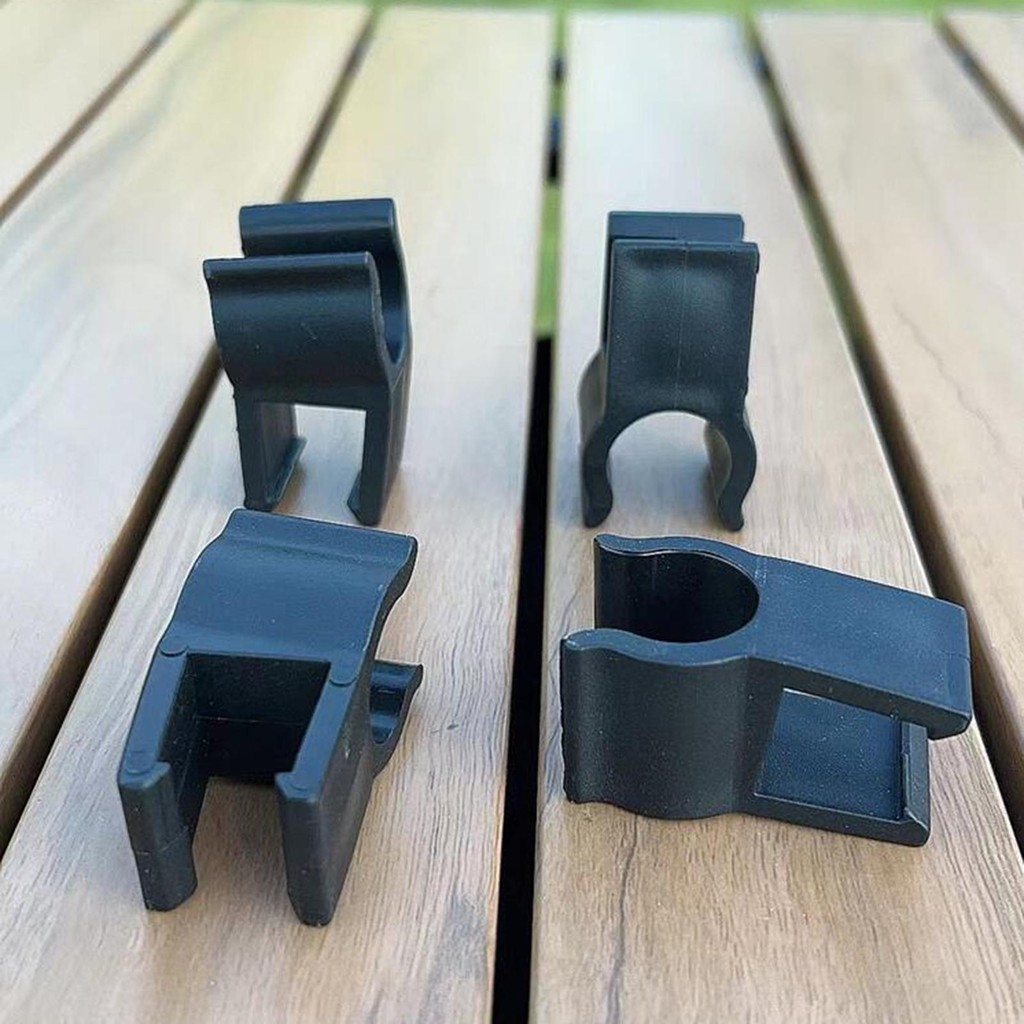 [guupcw] 4x Camping Cart Card Buckle Attachments Heavy Duty Desktop Table Card Buckle สําหรับ