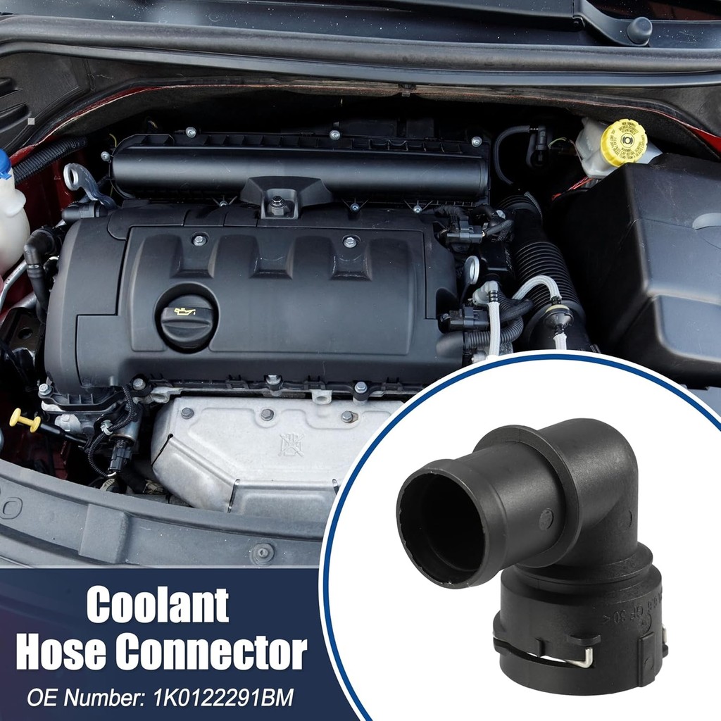 ACROPIX เครื่องยนต์ Coolant ท่อเชื่อมต่อ Fit สําหรับ Audi A3 2.0L A/T Quattro ฐาน Hatchback - แพ็ค 1