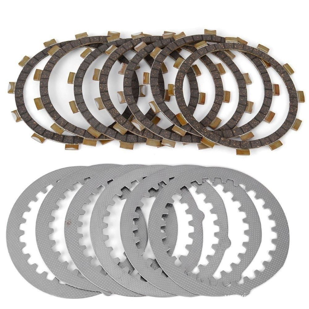 498-16225-00 แผ่นแรงเสียดทานคลัตช์สําหรับ Yamaha RZ250R RZ350 DT250 DT400 TY250 D/E 1977-1978 2AON S