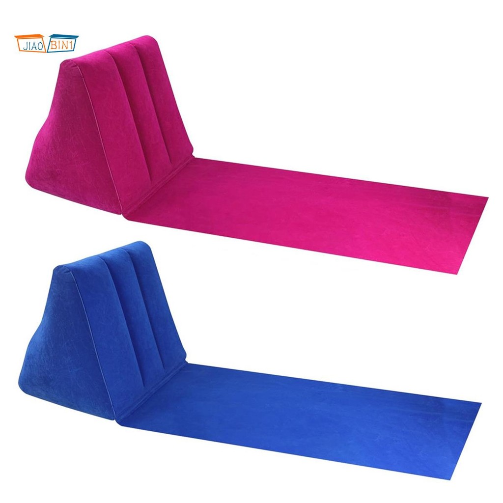 Inflatable Beach Cushion Lounge Chair,เก้าอี้ชายหาดแบบพกพา,Beach Lounge Chair for Beach Camping (2 ช