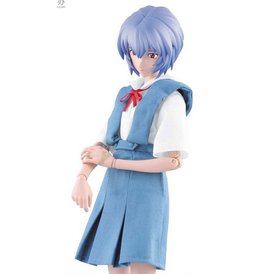 Rah 40 ซม.ทหาร Ling Polly Ling Polly ชุดนักเรียน 2.0 eva Neon Genesis Evangelion เวอร์ชั่นญี่ปุ่นคลั