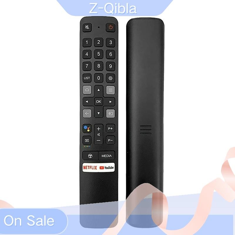 [Z-Qibla-t] เหมาะสําหรับ TCL Android 4K LED สมาร์ททีวี RC901V FMR1 ไม่มีรีโมทคอนโทรลด้วยเสียง 43P725