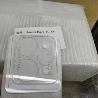 1-3 ชิ้นกล้องฟิล์มกระจกนิรภัยสําหรับRealme 15 16 Pro Realme15Pro Realme16 Realme15 5G 2025 3Dแบบบูรณาการโปร่งใสเลนส์Protectorเต็มรูปแบบป้องกันกระจกเลนส์ฟิล์ม