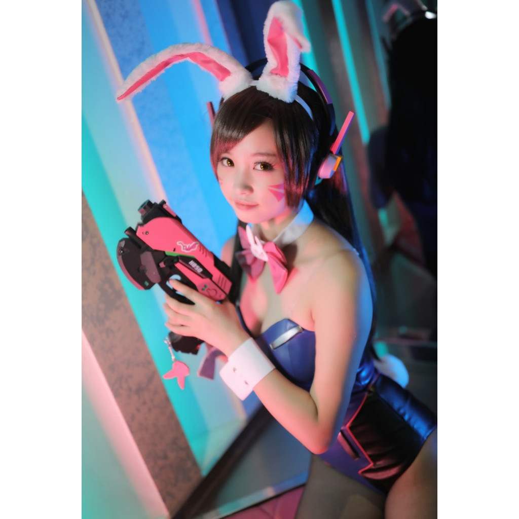 นาฬิกา D.VA Bunny Girl Pioneer พร้อมชุดเครื่องประดับสำหรับการคอสเพลย์