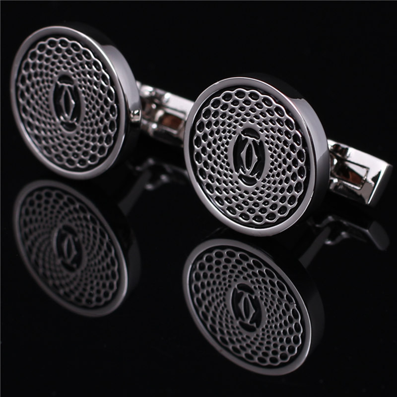 HOJOYU Cufflinks Cufflinks French Men Cufflinks Men Cartier Cufflinks HZ106