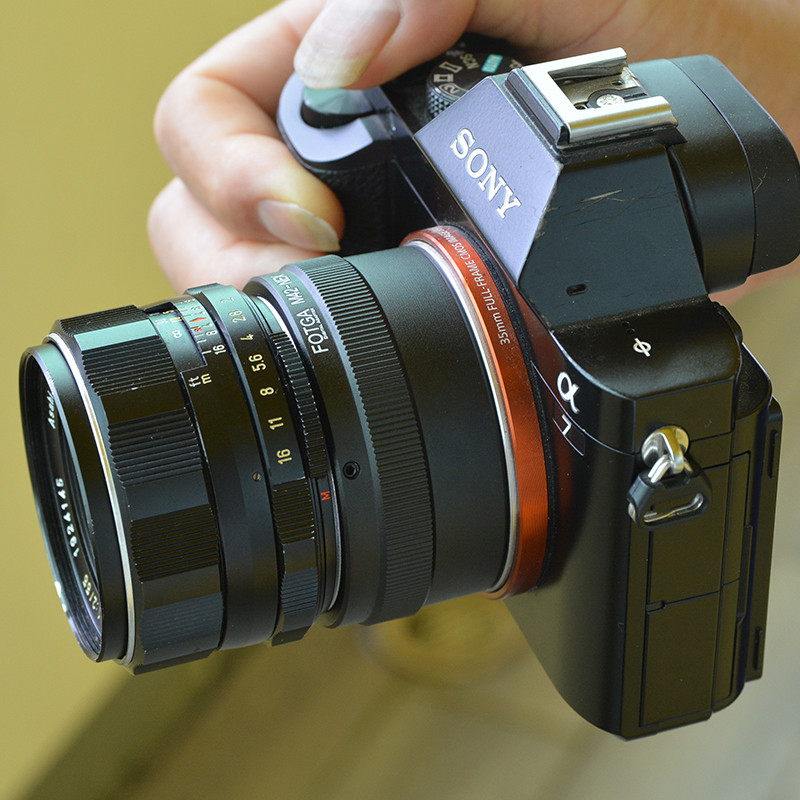 ประหยัดสุดๆ * M42 เลนส์เก่า Yayu Monster Adapter Sony E Port/Fuji FX Port Micro Single Camera Adapte