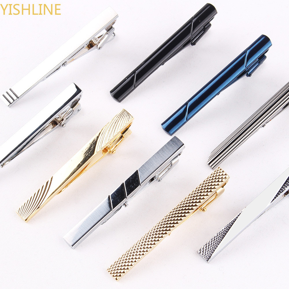 Tie คลิปสําหรับชายเสื้อ 1PC ธุรกิจ Tie Pin Pisa Tie ผู้ชาย Man แฟชั่นเครื่องประดับ Cufflink คลาสสิก
