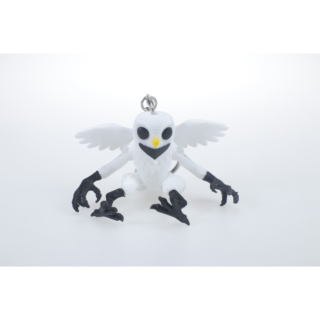 Roblox 99 คืนในป่า 3D การพิมพ์ของเล่นสัตว์กวางนกฮูก Action Figure พวงกุญแจตกแต่ง
