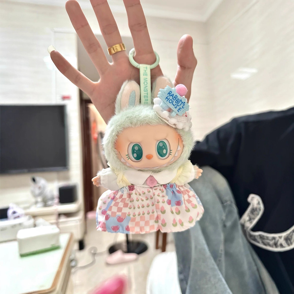 Mint Cake labu เสื้อผ้าเด็ก labububu เสื้อผ้า 15 ซม. 123th Generation ไม่มีตุ๊กตา#WW0911#