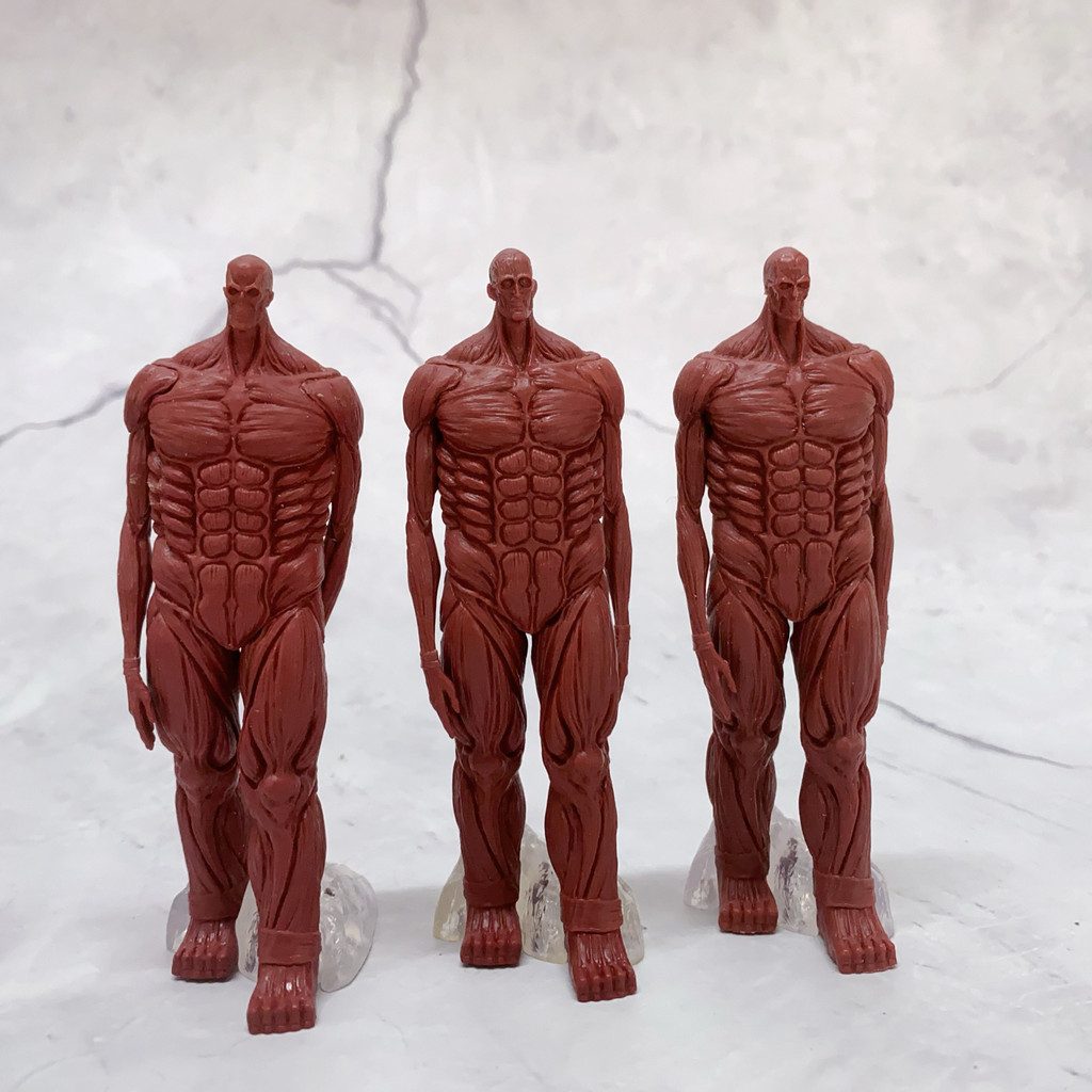 สินค้าจํานวนมากของแท้ Ichiban Reward Attack on Titan Diming I Reward Diming Giant Set