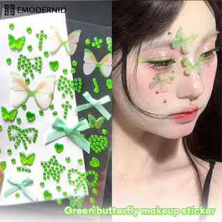 (พร้อมส่ง)(มีบริการส่งด่วน)หลายแบบ🇹🇭สติกเกอร์เพชร/เพชรติดหน้า/เพชรประดับร่างกาย/เพชรติดหน้าอกsticker-em