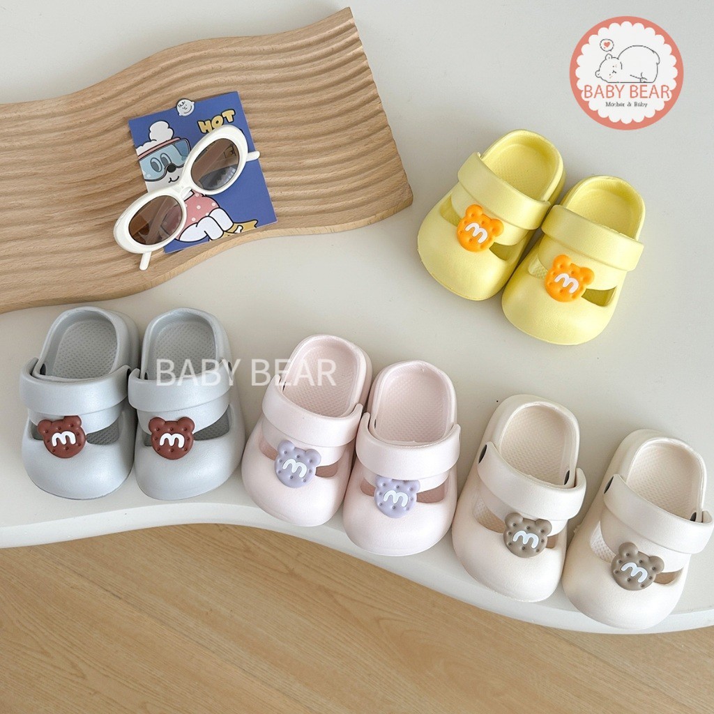 รองเท้าแตะเด็ก รองเท้ารัดส้น รองเท้าลำลอง หัวโต วัสดุEVA มีกันลื่น
