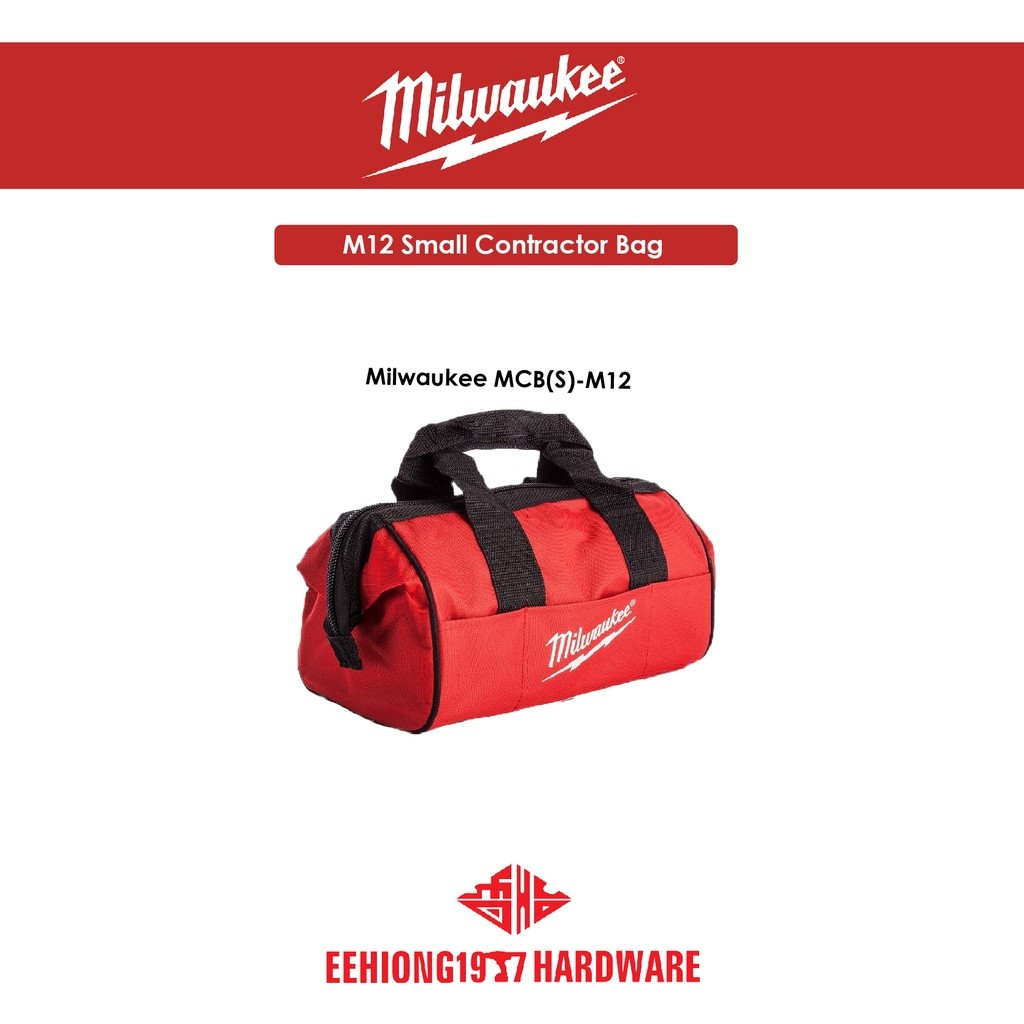 MILWAUKEE MCB-M12 กระเป๋าสัญญาขนาดเล็ก ที่เก็บเครื่องมือ / เรียบง่าย ราคา ถูกที่สุด ดีลบีเคเค
