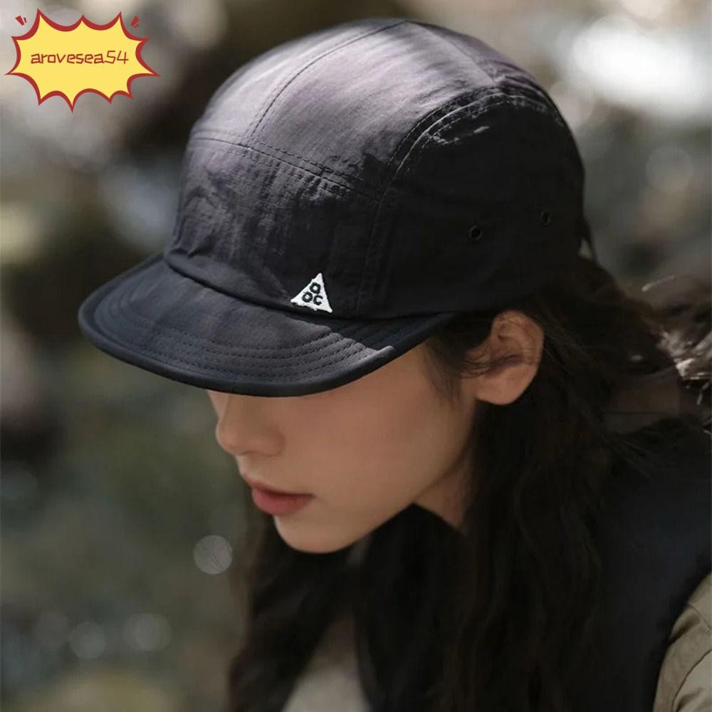 หมวกกันแดดรุ่น AROVE หมวกเบสบอลปรับได้ แห้งไว ออกแบบปีกสั้นโยนแสง UV