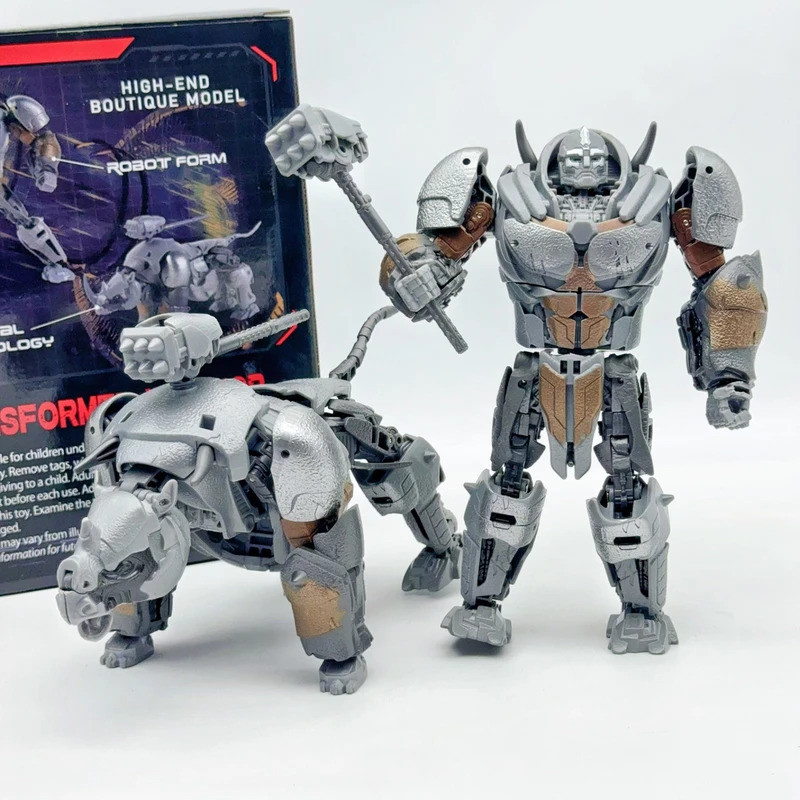 ใหม่ MX Transformation MX-6602 MX6602 6602 Rhino Warrior KO SS103 Action Figure ในสต็อก