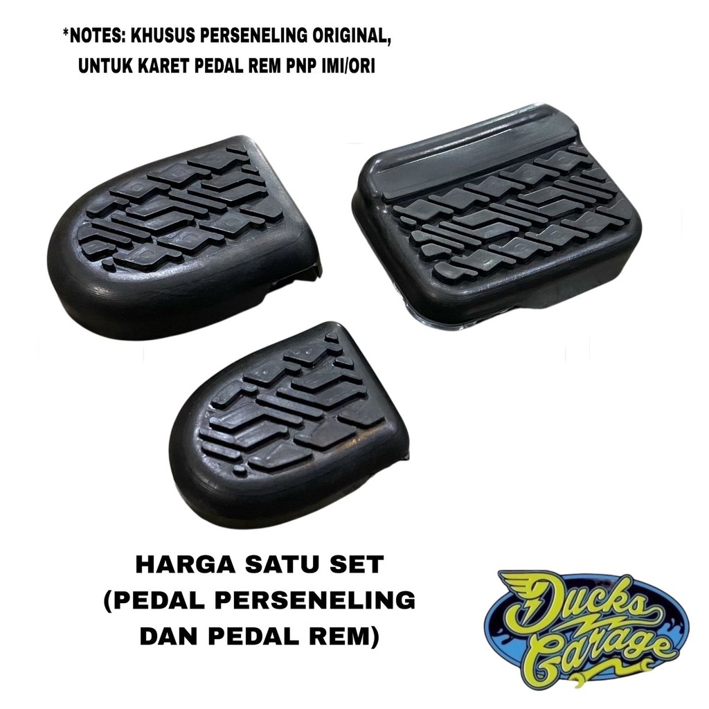 ชุดยางคันเหยียบเบรค แป้นเกียร์ Honda Astraa Star Prima Grand Impressa Legenda