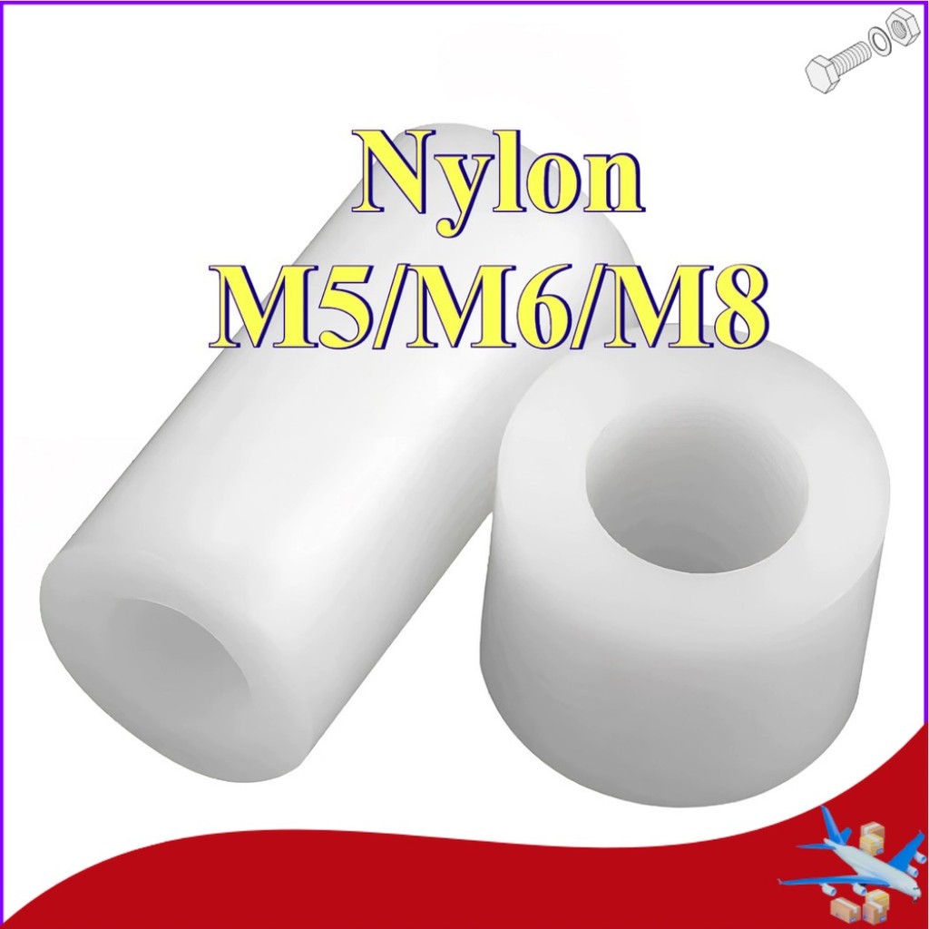 คอลัมน์แยก ABS สีขาว, คอลัมน์แยกฉนวน, กระบอกพลาสติก, กลวงผ่านคอลัมน์, คอลัมน์สเปเซอร์รองรับ, คอลัมน์