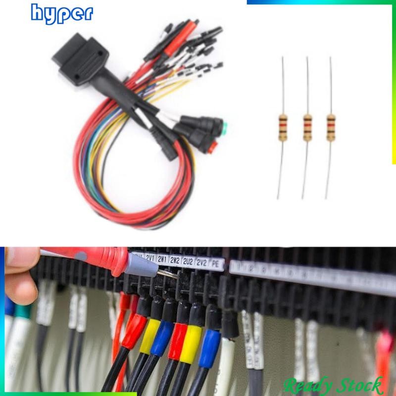 [Hyper] OBD2 Jumper Jumper Cable Premium Connection Cable Full protocol Jumper การเขียนโปรแกรมยานยนต
