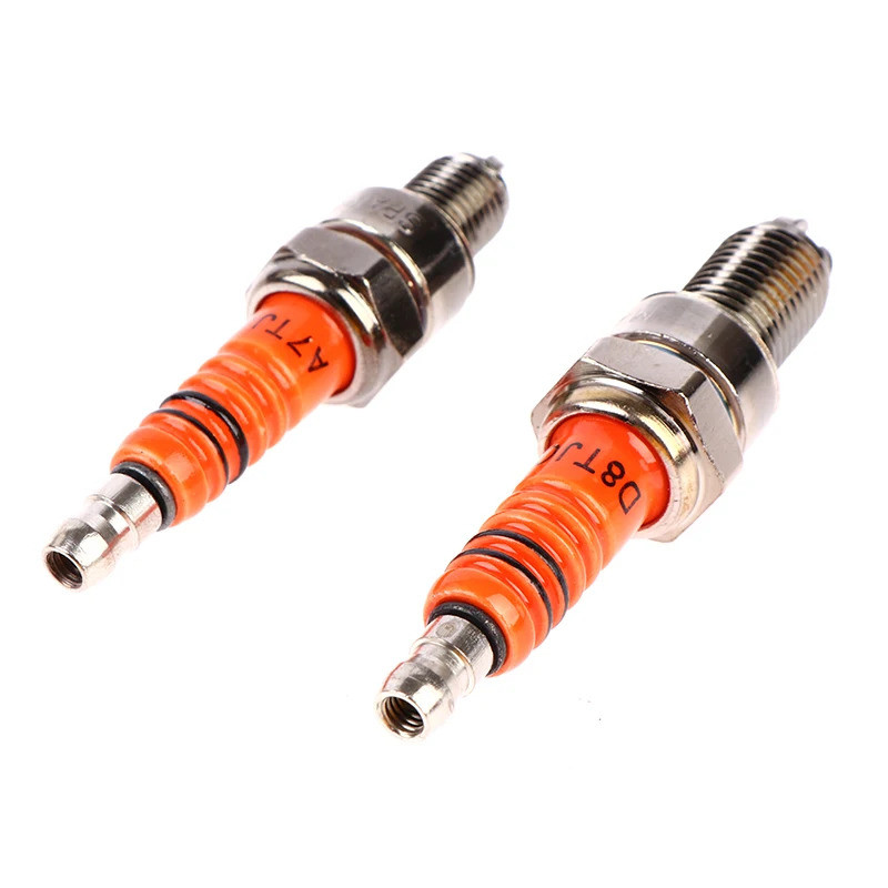 1pc 3 หัวเทียนอิเล็กโทรด A7tc D8TC สําหรับ 50cc 110cc 125cc Atv สกู๊ตเตอร์ Dirt Bike A7TC ATRTC CR6H