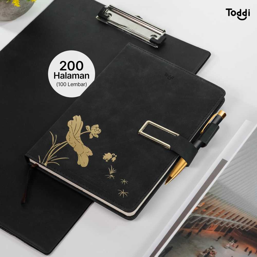 Toddi Leather Notebook Diary A5 80GSM 200 หน้า - TD663 -NIEL88