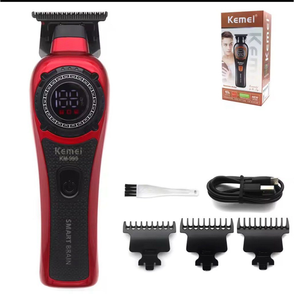 ปัตตาเลี่ยนไร้สาย กันขอบ Kemei KM-999