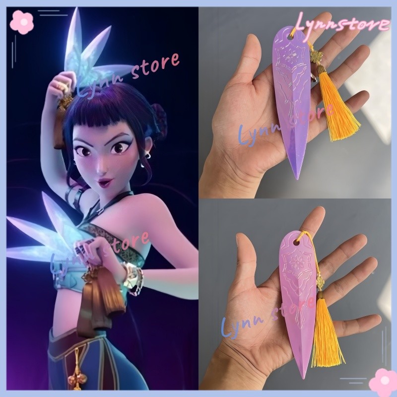 KPOP DEMON HUNTERS คอสเพลย์ Props ZOEY ลูกดอกอาวุธ Roleplay Props Huntrix Carnival Party เครื่องแต่งกายอุปกรณ์เสริม