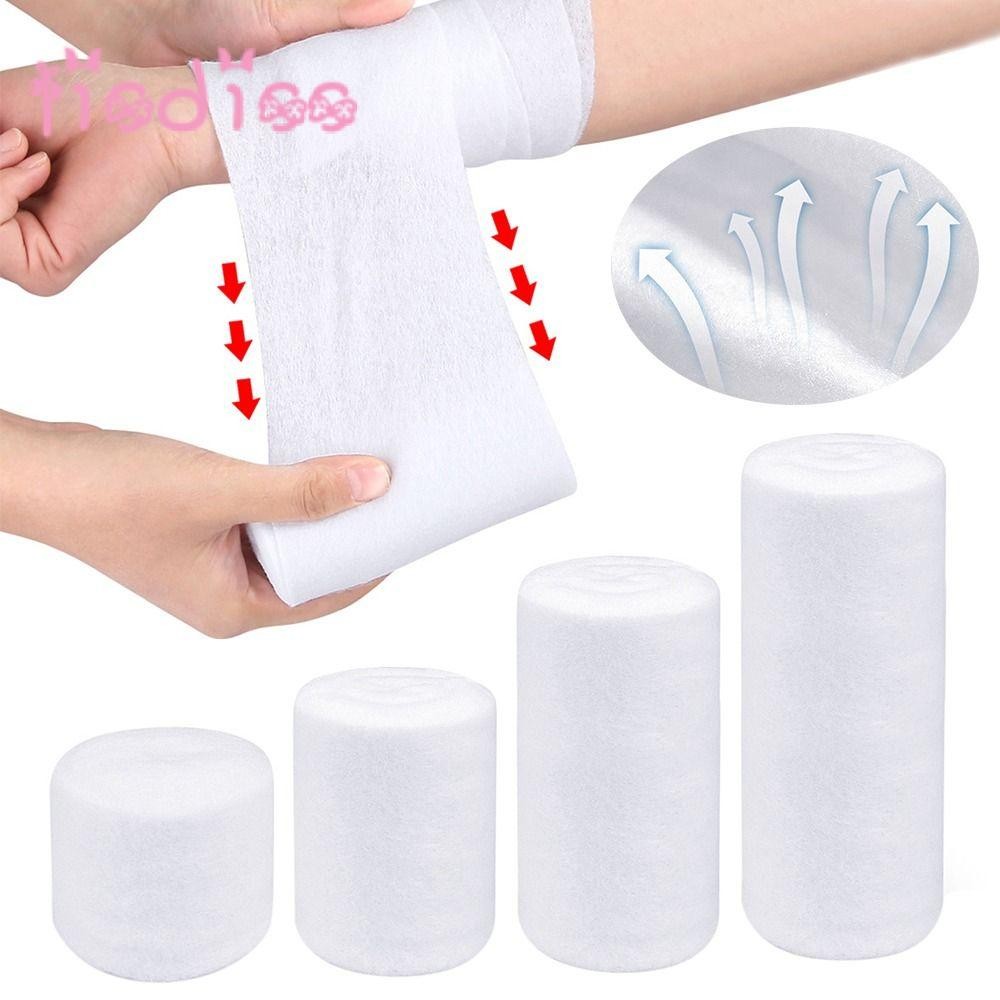 LISDIS Undercast Padding Roll, Soft Absorbent Cast Padding Wrap, Cotton Breathable Gauze Roll