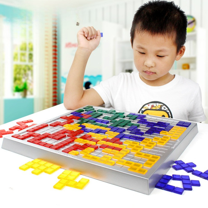 Blokus The strategy Board Game - บอร์ดเกม วางแผนกลยุทธ์ ของเล่นปริศนา ของเล่นหลายคน