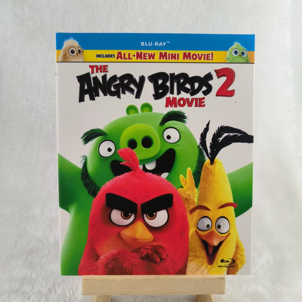 B064 Blu-ray Movie The Angry Birds Movie 2 (2019) BD25 English Spanish C0103