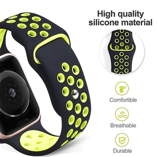 สายซิลิโคนยางอ่อนอุปกรณ์เสริมวงกีฬา for IWatch Ultra 3 2 49mm Smartwatch Series 11 10 9 8 7 6 46 45 44 42 41 40mm