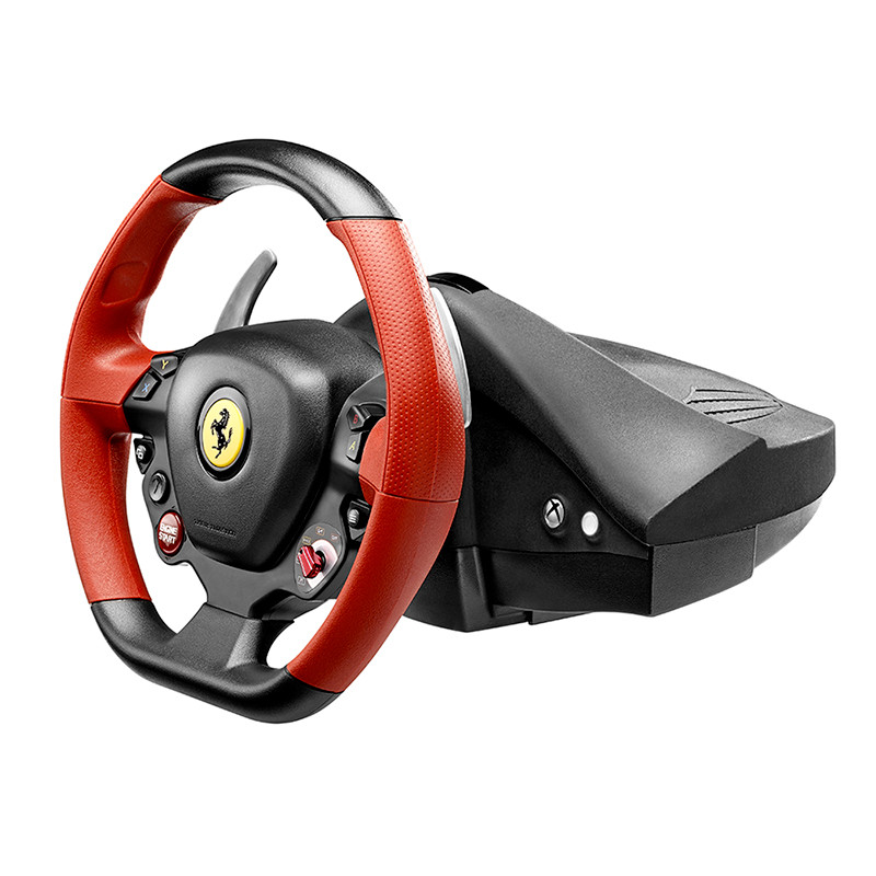 Tumaster Ferrari 458 Spider Racing ล้อจําลองเกมขับรถพวงมาลัยจําลองเข้ากันได้กับ XBOX One XBOX S และ 
