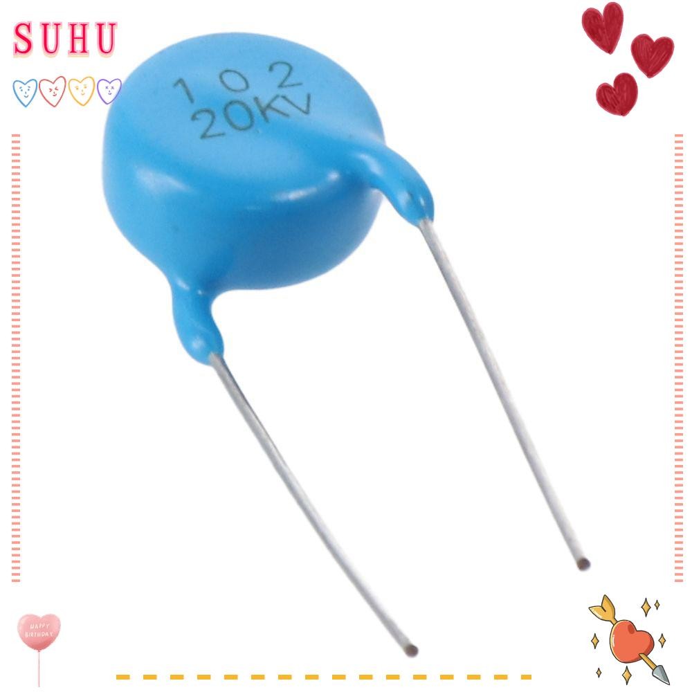 SUHU ชุดตัวเก็บประจุเซรามิก, 1000pF 20KV 1nF, Easy to us 0.001uF ตัวเก็บประจุเซรามิก Assortment 102 