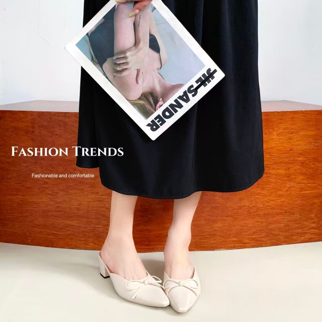 รองเท้าผู้หญิง รองเท้าส้นตึก งานมาใหม่ รุ่น X-335 - รูปที่ 3