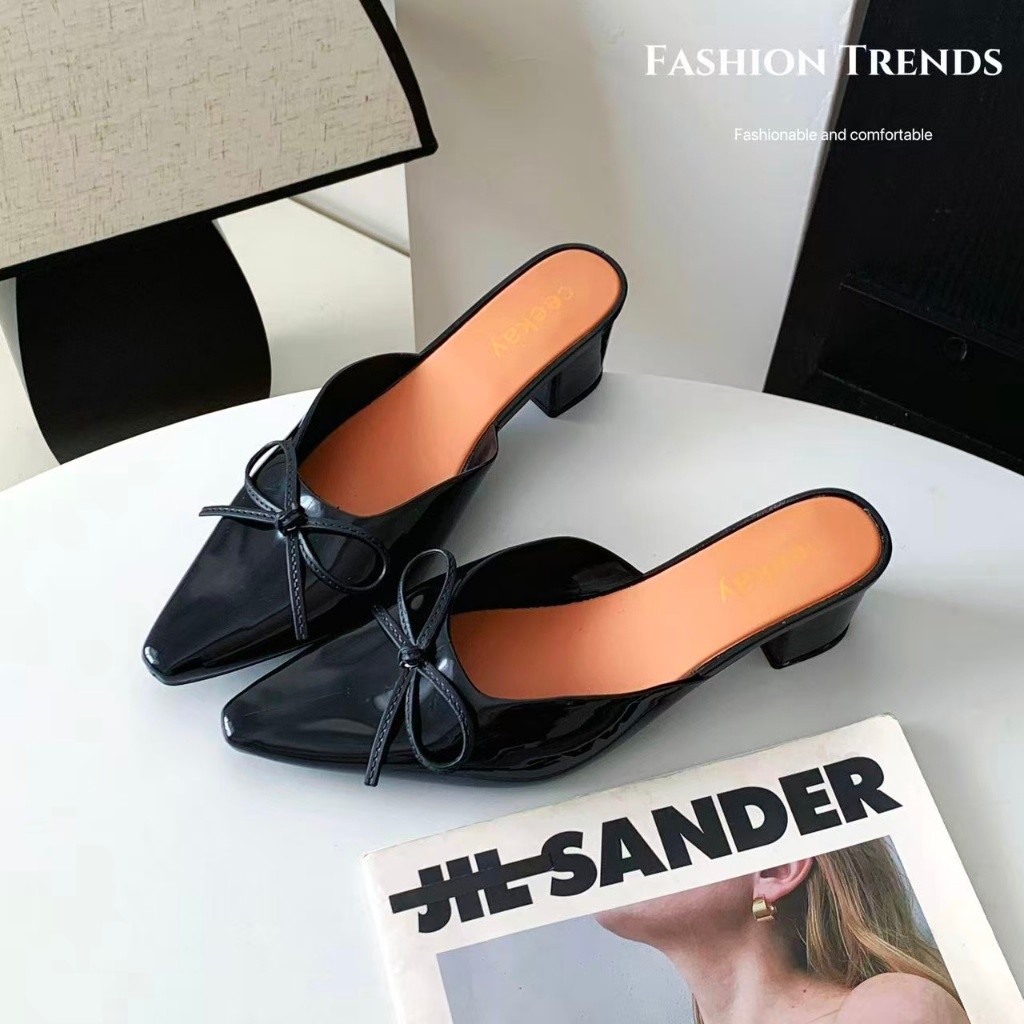 รองเท้าผู้หญิง รองเท้าส้นตึก งานมาใหม่ รุ่น X-335 - รูปที่ 4