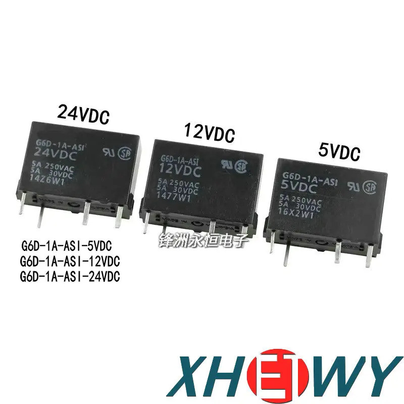 1-5PCS G6D-1A-ASI-5 12 24VDC G6D-1A-ASI-5VDC G6D-1A-ASI-12VDC G6D-1A-ASI-24VDC G6D-1A-ASI G6D-1A ori