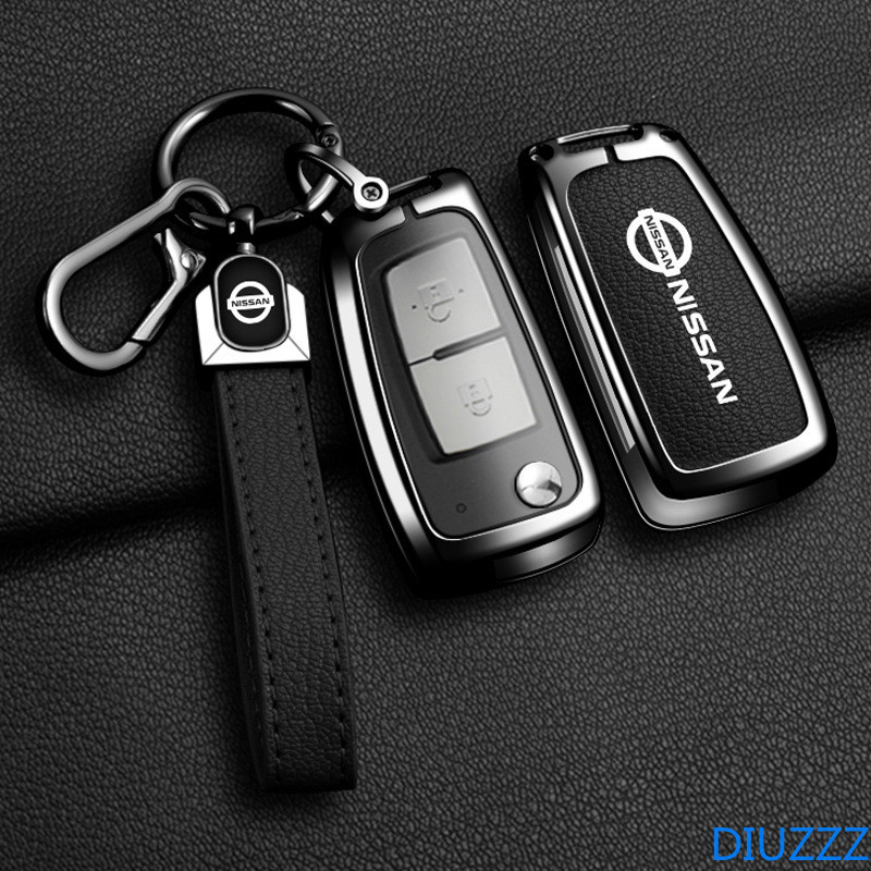 Auto Remote Key กรณีผู้ถือ Shell Fob สําหรับ Nissan 2 3 4 ปุ่ม Qashqai J11 Juke Xtrail Sunny Cefiro 