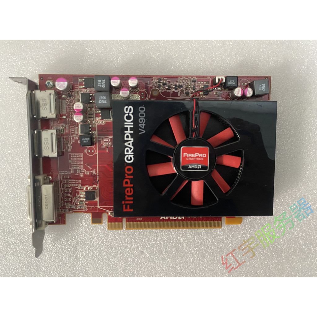 AMD FirePro V4900 1G การสร้างแบบจําลองกราฟิกการ์ดมืออาชีพ แก้ไขการออกแบบกราฟิกสํานักงานธุรกิจ