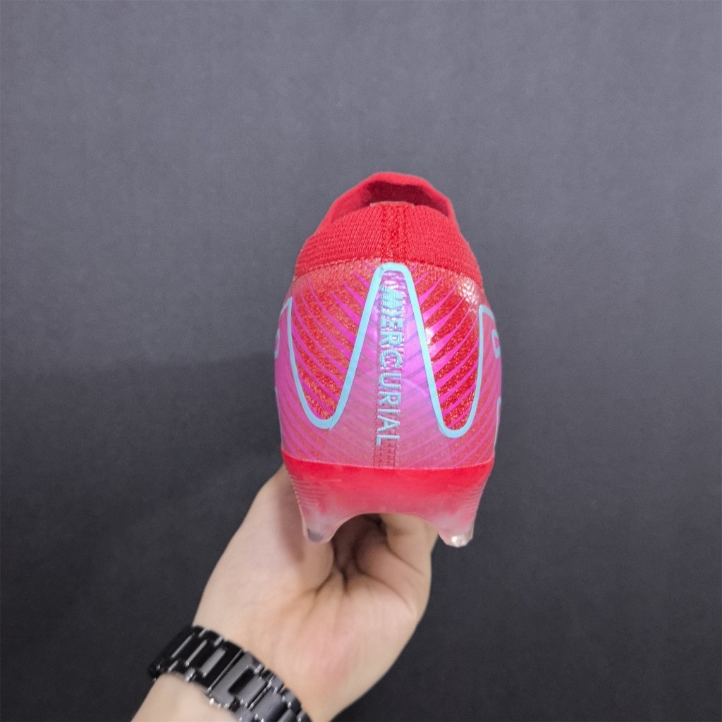 รองเท้าฟุตบอล ฉ 36-45 ผู้ชายกลางแจ้งถักสีแดงกันน้ําและทนทานรองเท้าฟุตบอล - รูปที่ 4