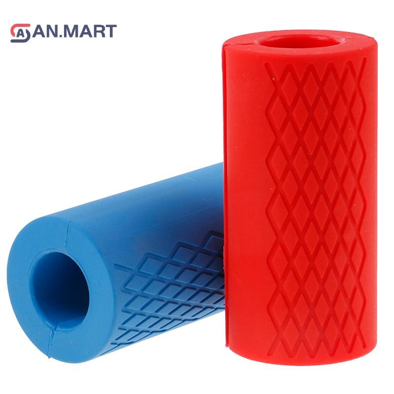 Newwellknownnice Barbell Grips Dumbbell Silicone Grip Pull Up Weightlifg Anti-Slip Protect Pad TH - รูปที่ 4