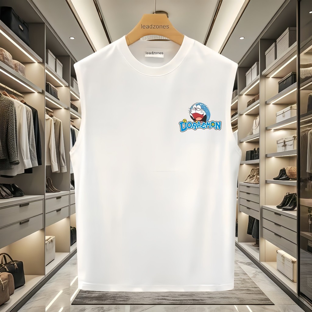 2025 NEW 2025P13 (200g Combed Cotton Vest) G2498 Black/White/S-5XL new23 UY8O