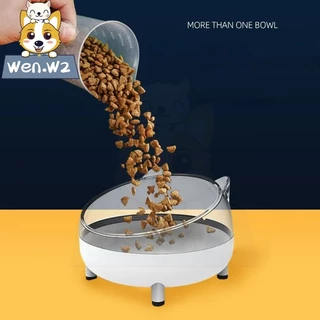 wen.W2 ชามใส่อาหารสัตว์เลี้ยง ชามใส่อาหารแมว ใส่อาหารสุนัข ถ้วยใส่อาหารสัตว์