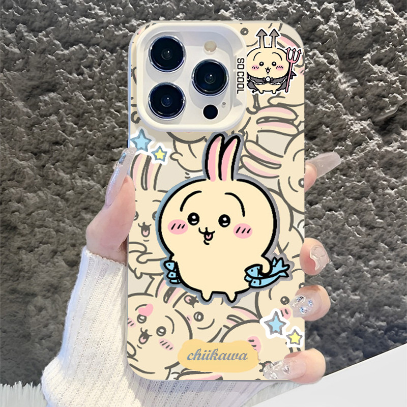 Chiikawa เหมาะสําหรับ iQOO13 เคสโทรศัพท์ 12 Xiaoba z9turbo สไตล์ใหม่ 11 หญิงสไตล์ neo8pro น่ารัก ico