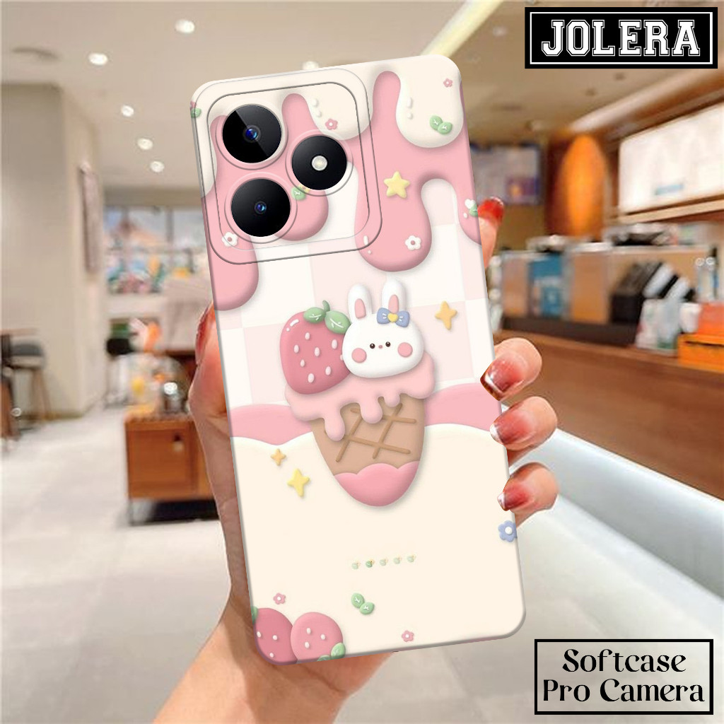 HP เคสโทรศัพท์ Realme C53 2023 ใหม่ล่าสุด - JOLERA - Realme C53 Phone Softcase - เคส Realme C53 - เค