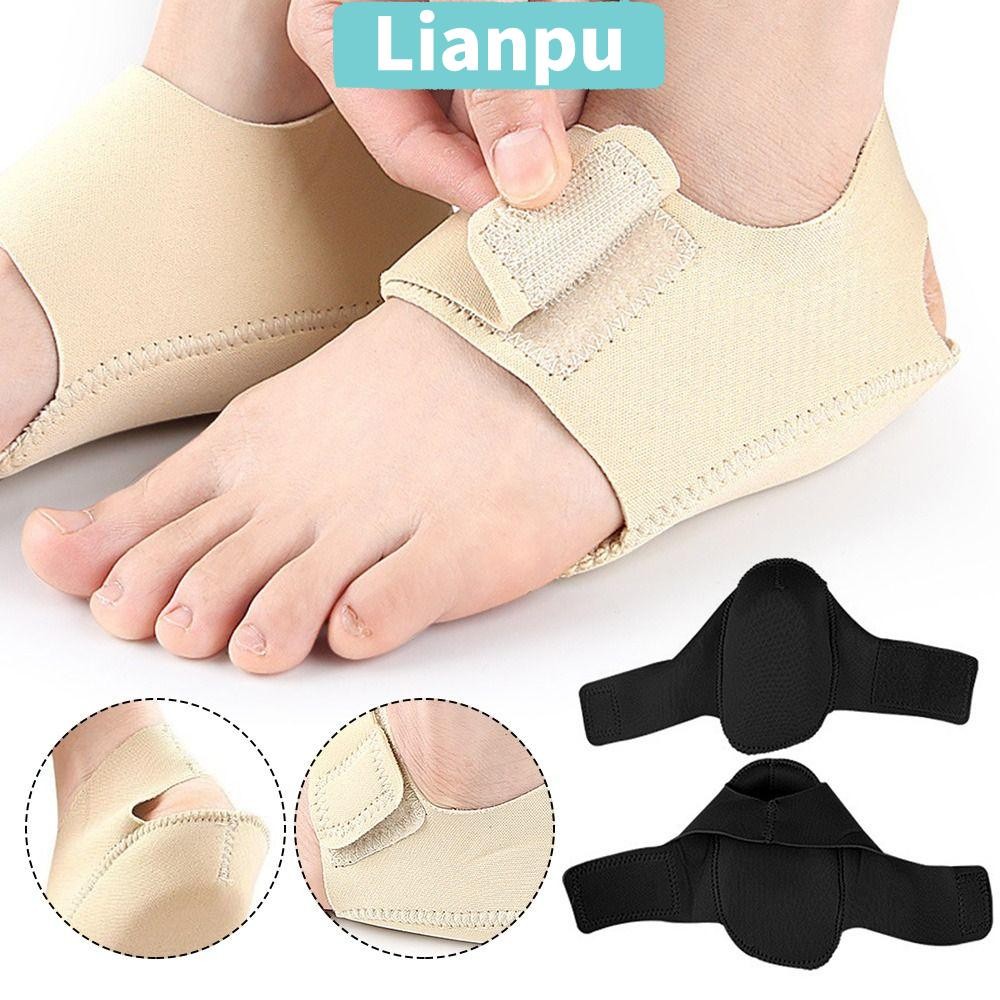 LIANPU Heel Support Cushion, Achilles Tendonitis Soft Heel Protectors, กันกระแทก Plantar Fasciitis บ
