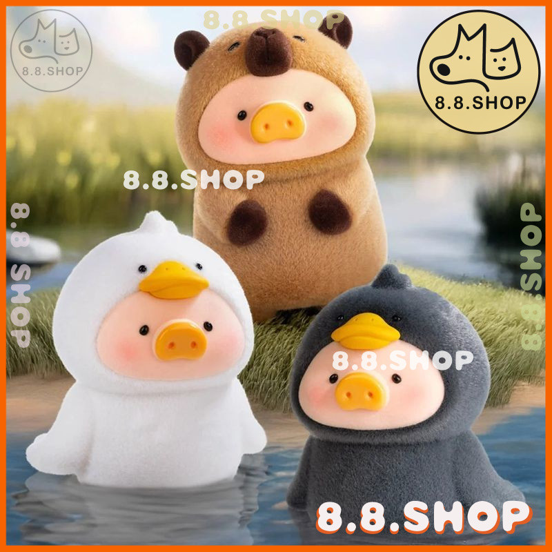 ✨8.8 ร้าน✨หมูกระป๋องของแท้ LuLu Pig Animal Party Mystery Box Doll Decorative✨มีจําหน่ายสําหรับทางเลือก✨ - รูปที่ 6