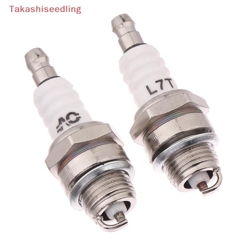 (Takashiseedling) 1/2/5 ชิ้น Sparkle Plug Universal L6RTC L7RTC L8RTC L8RTF เครื่องยนต์ขนาดเล็กมาตรฐ