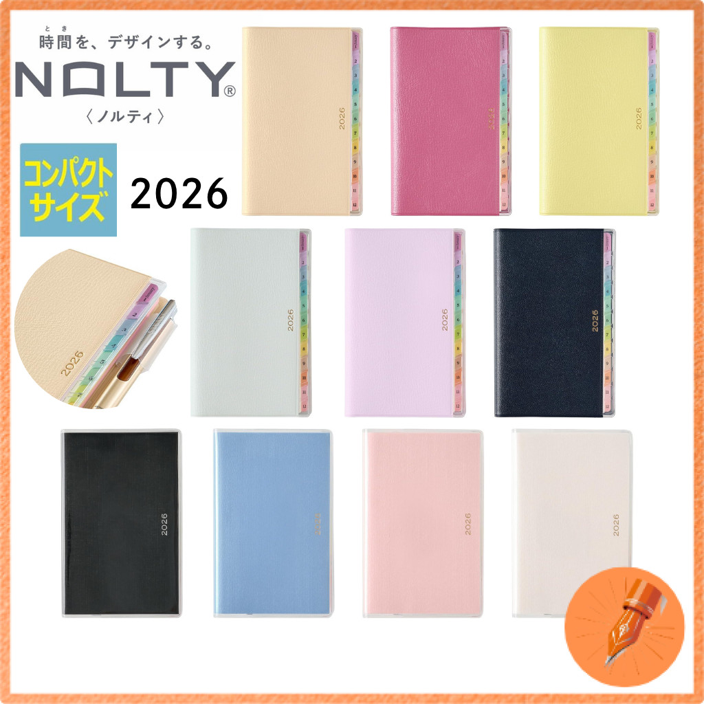 NOLTY Pagem 2026 Weekly Compact Planner