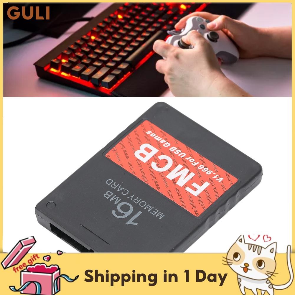 Guli Guli Cryfokt Game Memory Card V1 966 Plug and Play 16m พร้อม Emulator PS1 สำหรับโฮสต์เกม